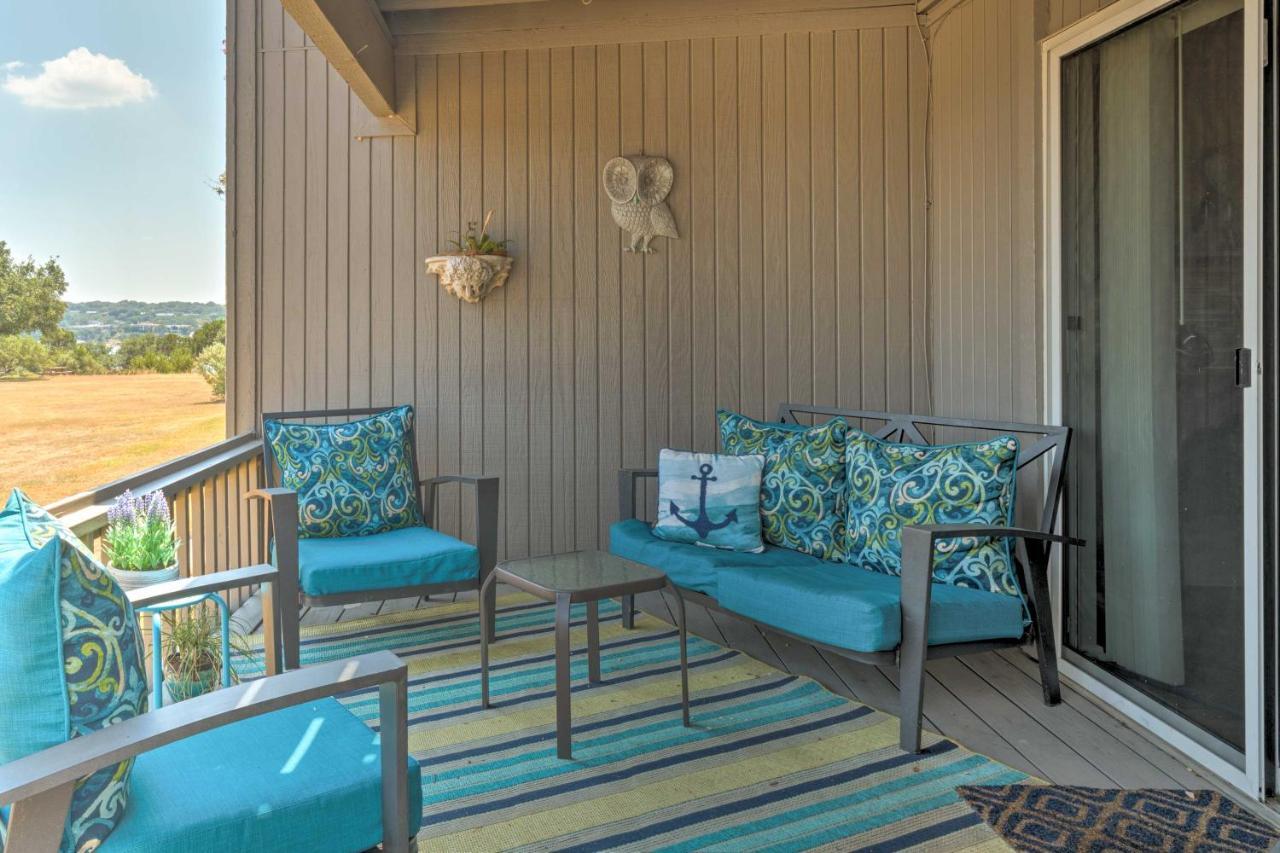Waterfront Lake Travis Home With Pool Access! Point Venture Esterno foto